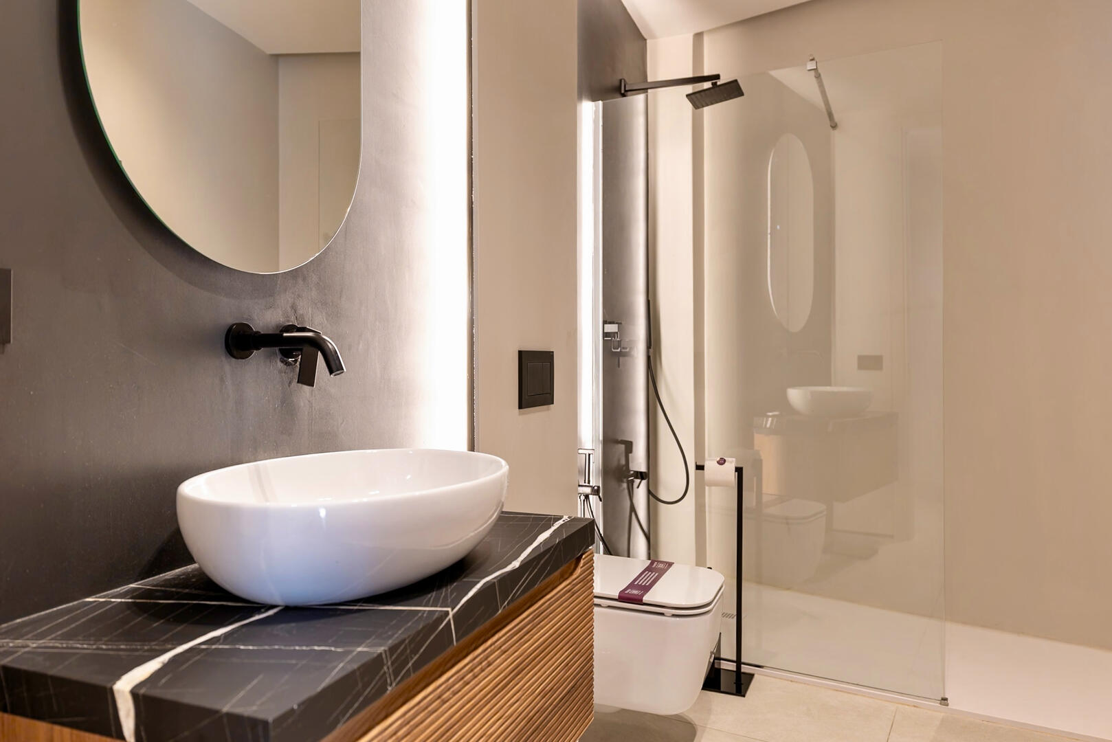 Modern bathroom offering style, comfort, and daily ease.